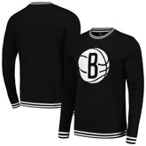 Brooklyn Nets Stadium Essentials Club Level Pullover Sweatshirt Black