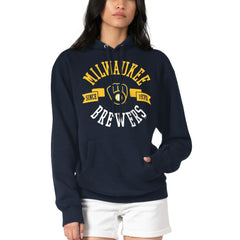 Milwaukee Brewers G-III 4Her by Carl Banks Women's City Graphic Pullover Hoodie Outlet