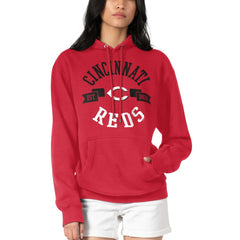 Cincinnati Reds G-III 4Her by Carl Banks Women's City Graphic Pullover Hoodie Discount