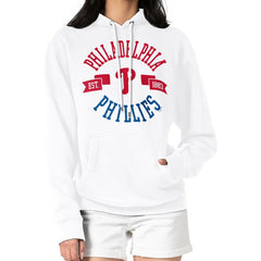 Philadelphia Phillies G-III 4Her by Carl Banks Women's City Graphic Pullover Hoodie Discount
