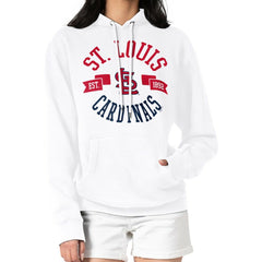 St. Louis Cardinals G-III 4Her by Carl Banks Women's City Graphic Pullover Hoodie Outlet