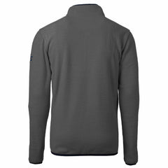 Detroit Lions Cutter & Buck Throwback Cascade Eco Sherpa Fleece Quarter-Zip Pullover Jacket - Gray/Black - NFL