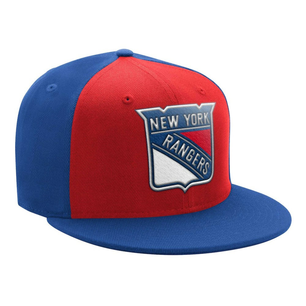 New York Rangers Starter Logo Two-Tone Snapback Hat - Red/Blue | NHL online