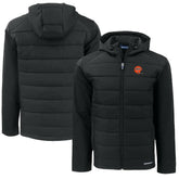 Cincinnati Bengals Cutter & Buck Throwback Big & Tall Evoke Hybrid Eco Softshell Recycled Full-Zip Jacket - Black - NFL