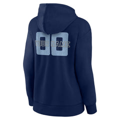 Memphis Grizzlies Women's Stellar Personalized Name & Number Pullover Hoodie Navy