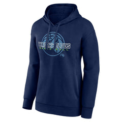 Minnesota Timberwolves Women's Stellar Personalized Name & Number Pullover Hoodie Navy