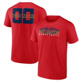 New Orleans Pelicans Stellar Personalized Name & Number T-Shirt Red