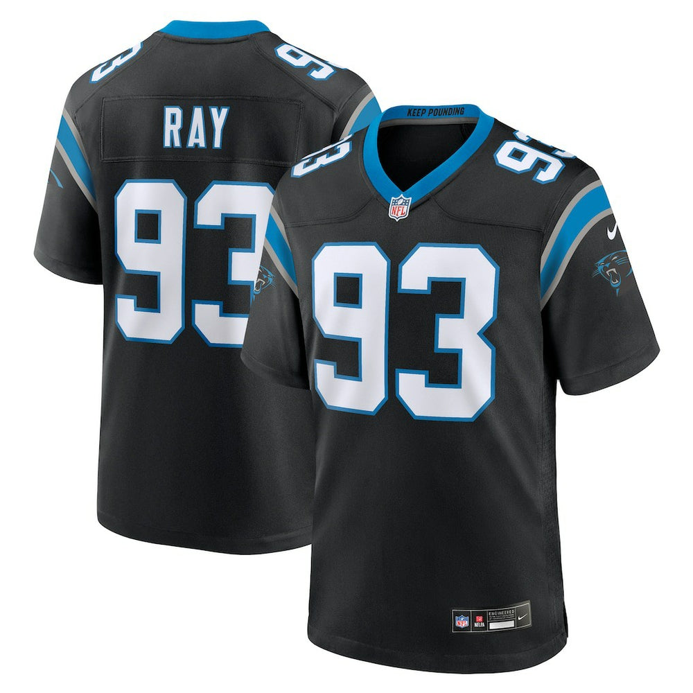 LaBryan Ray Carolina Panthers Team Game Jersey - Black - Nike