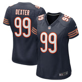 Gervon Dexter Sr Chicago Bears Women's Team Game Jersey - Navy - Nike