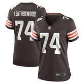Alex Leatherwood Cleveland Browns Women's Team Game Jersey - Brown - Nike