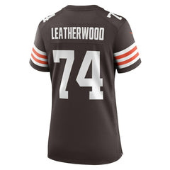 Alex Leatherwood Cleveland Browns Women's Team Game Jersey - Brown - Nike