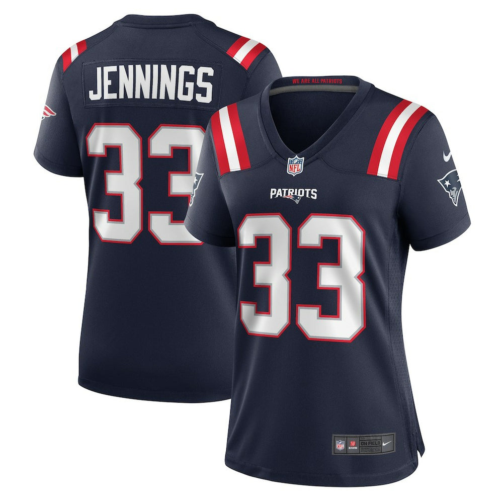 Anfernee Jennings New England Patriots Women's Game Jersey - Navy - Nike