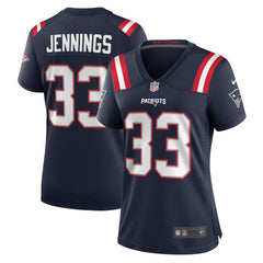Anfernee Jennings New England Patriots Women's Game Jersey - Navy - Nike