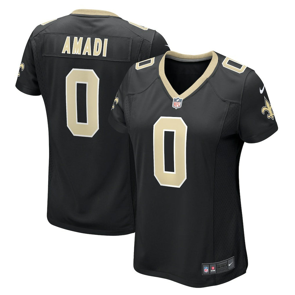 Ugo Amadi New Orleans Saints Women's Team Game Jersey - Black - Nike