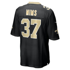 Jordan Mims New Orleans Saints Team Game Jersey - Black - Nike