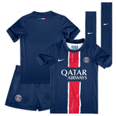 Nike - Paris Saint-Germain Preschool 2024/25 Home Replica Stadium Kit Set - Navy