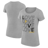 Pittsburgh Pirates G-III 4Her by Carl Banks Women's Super-Slim Fit Lightweight Love Graphic Team T-Shirt Sale