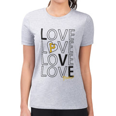 Pittsburgh Pirates G-III 4Her by Carl Banks Women's Super-Slim Fit Lightweight Love Graphic Team T-Shirt Sale