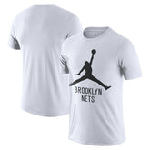 Nike Brooklyn Nets Essential Jumpman T-Shirt White