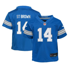 Amon-Ra St. Brown Detroit Lions Preschool Player Game Jersey - Blue - Nike