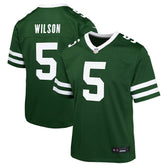 Garrett Wilson New York Jets Youth Game Jersey - Green - Nike