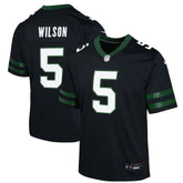 Garrett Wilson New York Jets Youth Game Jersey - Black - Nike