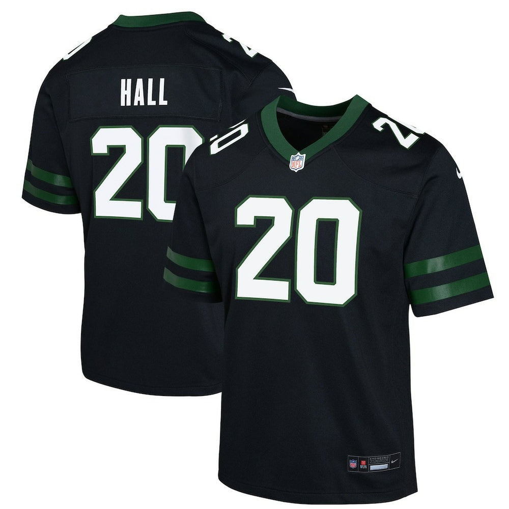 Breece Hall New York Jets Youth Game Jersey - Black - Nike