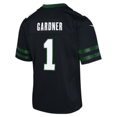 Ahmad Sauce Gardner New York Jets Youth Game Jersey - Black - Nike