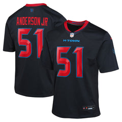 Will Anderson Jr. Houston Texans Youth Game Jersey - Navy - Nike