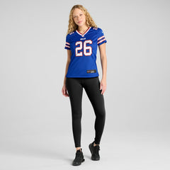 Ty Johnson Buffalo Bills Women's Team Game Jersey - Royal - Nike