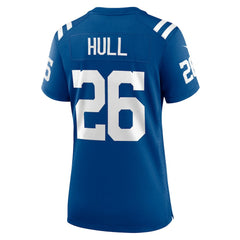 Evan Hull Indianapolis Colts Women's Team Game Jersey - Royal - Nike