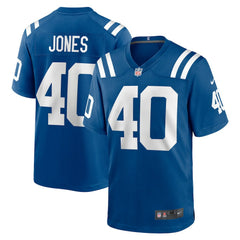 Jaylon Jones Indianapolis Colts Team Game Jersey - Royal - Nike