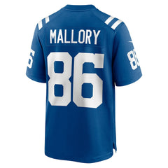 Will Mallory Indianapolis Colts Team Game Jersey - Royal - Nike