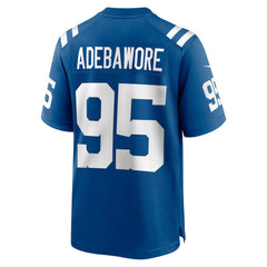 Adetomiwa Adebawore Indianapolis Colts Team Game Jersey - Royal - Nike