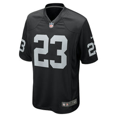 David Long Jr. Las Vegas Raiders Team Game Jersey - Black - Nike
