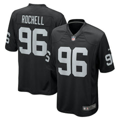 Isaac Rochell Las Vegas Raiders Team Game Jersey - Black - Nike