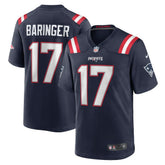 Bryce Baringer New England Patriots Team Game Jersey - Navy - Nike