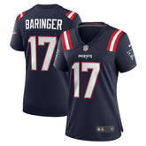Bryce Baringer New England Patriots Women's Game Jersey - Navy - Nike