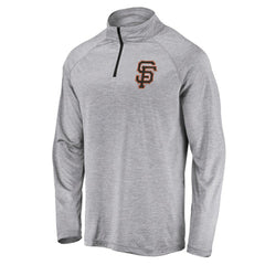 San Francisco Giants Profile Big & Tall Raglan Quarter-Zip Top Online