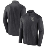 Chicago White Sox Profile Big & Tall Raglan Quarter-Zip Top Online