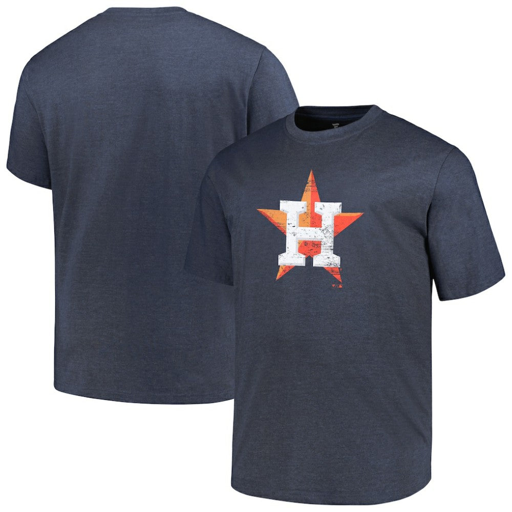 Houston Astros Profile Big & Tall Weathered Logo T-Shirt Discount
