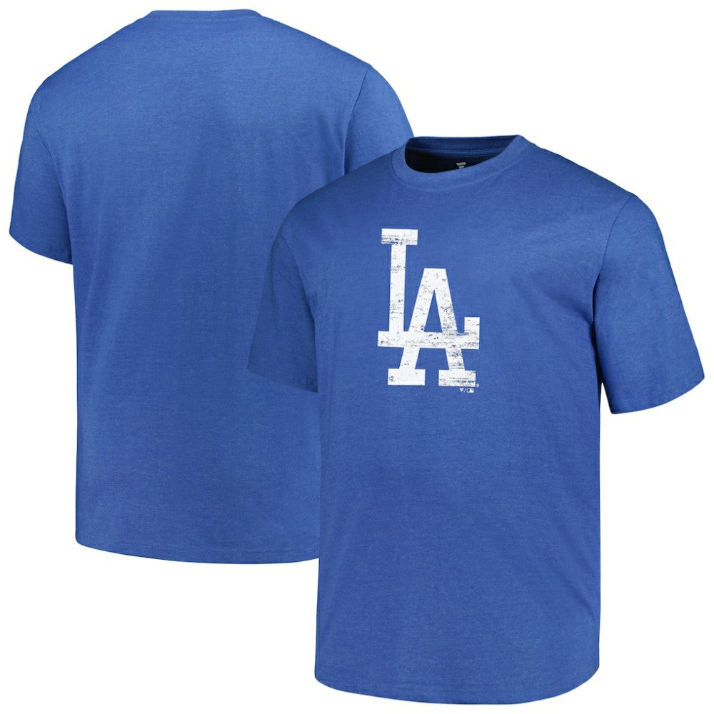 Los Angeles Dodgers Profile Big & Tall Weathered Logo T-Shirt Near Me