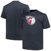 Cleveland Guardians Profile Big & Tall Weathered Logo T-Shirt Near Me