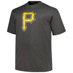 Pittsburgh Pirates Profile Big & Tall Weathered Logo T-Shirt Online
