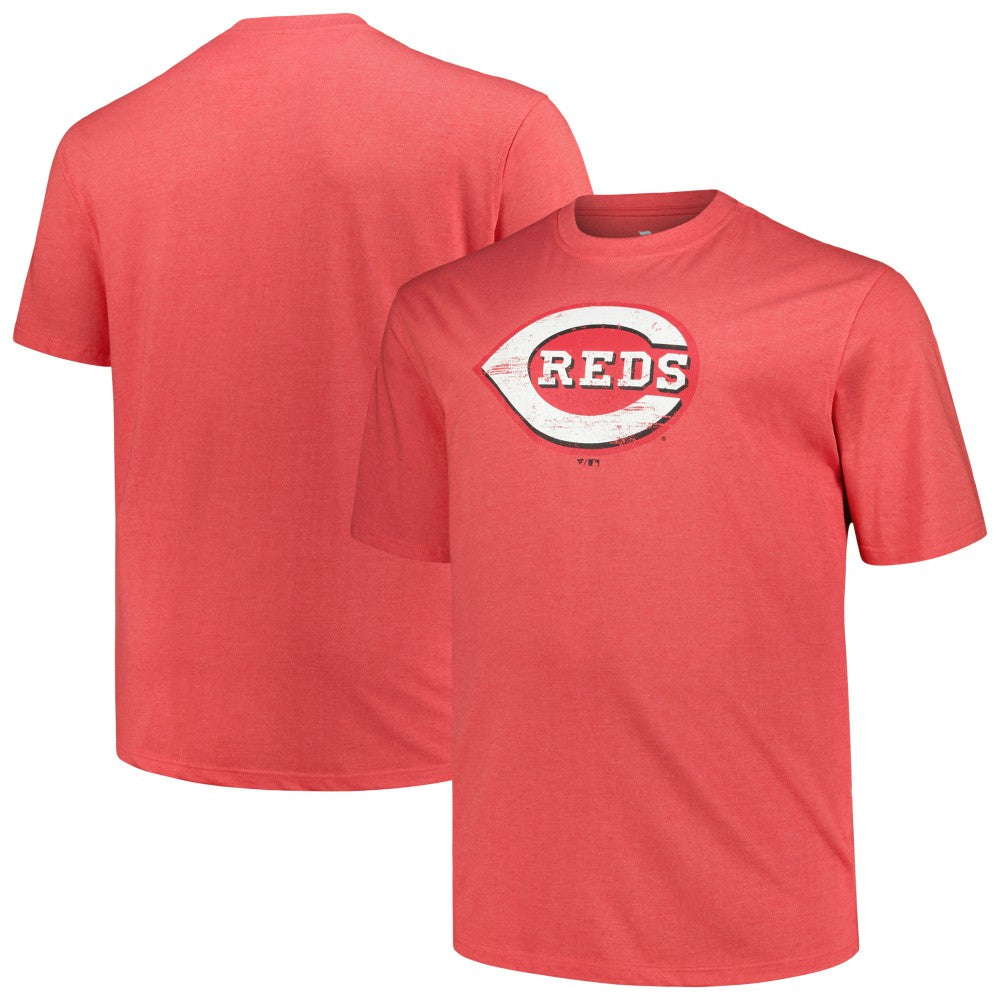 Cincinnati Reds Profile Big & Tall Weathered Logo T-Shirt Sale