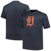 Detroit Tigers Profile Big & Tall Weathered Logo T-Shirt Outlet