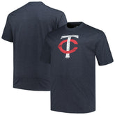 Minnesota Twins Profile Big & Tall Weathered Logo T-Shirt Online