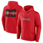 Chicago Bulls Stellar Personalized Name & Number Pullover Hoodie Red