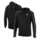 Anaheim Ducks Columbia Omni-Wick Shotgun Long Sleeve Hoodie T-Shirt - Black | NHL online