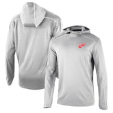 Detroit Red Wings Columbia Omni-Wick Shotgun Long Sleeve Hoodie T-Shirt - Gray | NHL sale